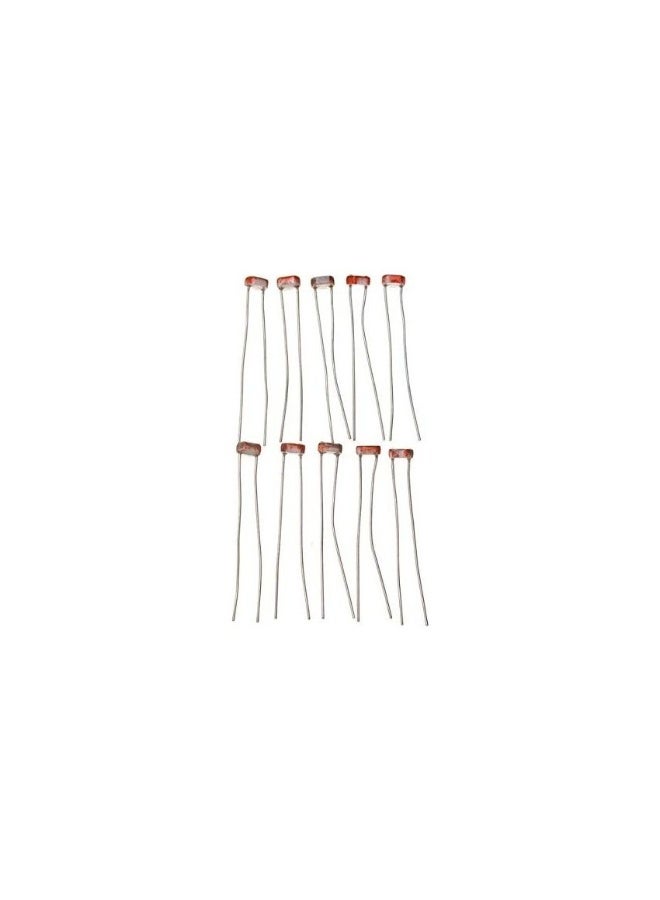 KNP GL5528 ,Light Dependent Resistor 5mm - 10 Pieces - Image 1